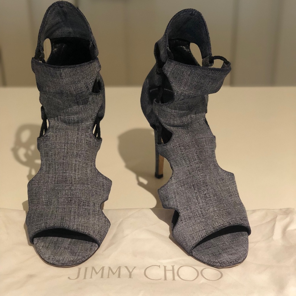 Jimmy Choo Lucky Cutout Sandal